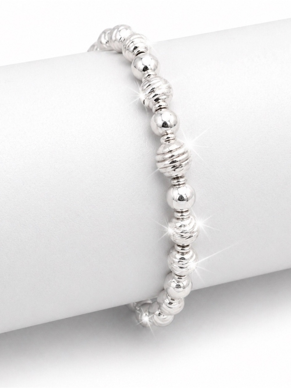 Pandora Sterling Silver Beaded Bracelet - Picture 2 of 3